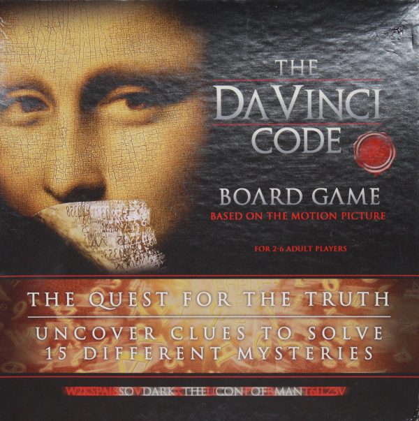 The Da Vinci Code Board Game (The Quest For The Truth) - Used