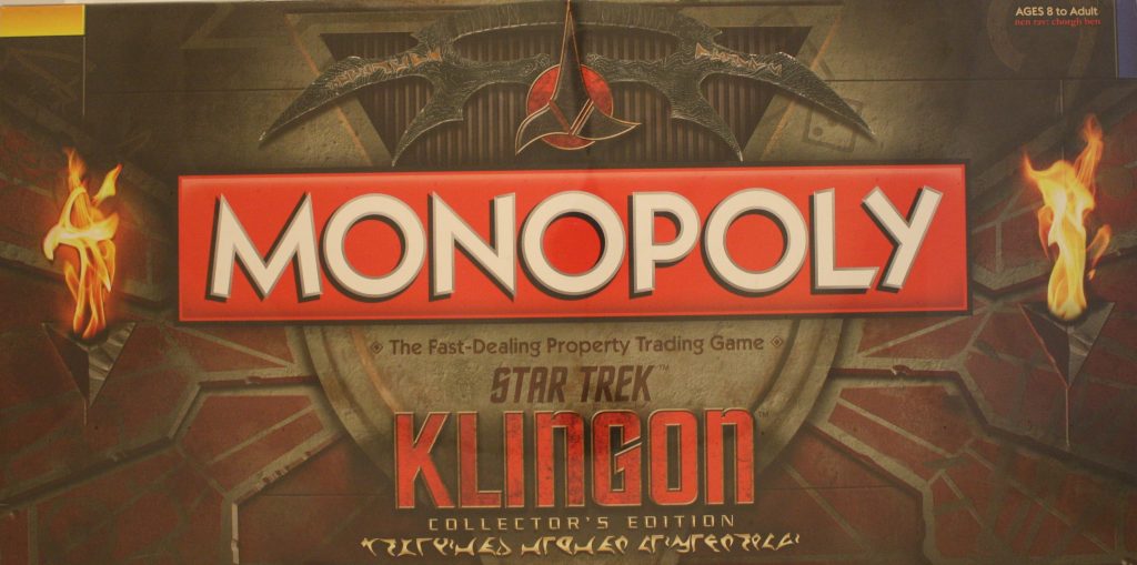 Monopoly Star Trek Klingon Collectors Edition Board Game