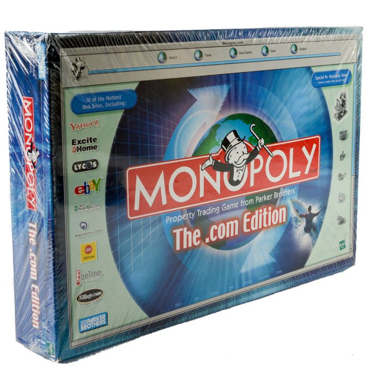 Monopoly The .com Edition Board Game – New – Team Toyboxes