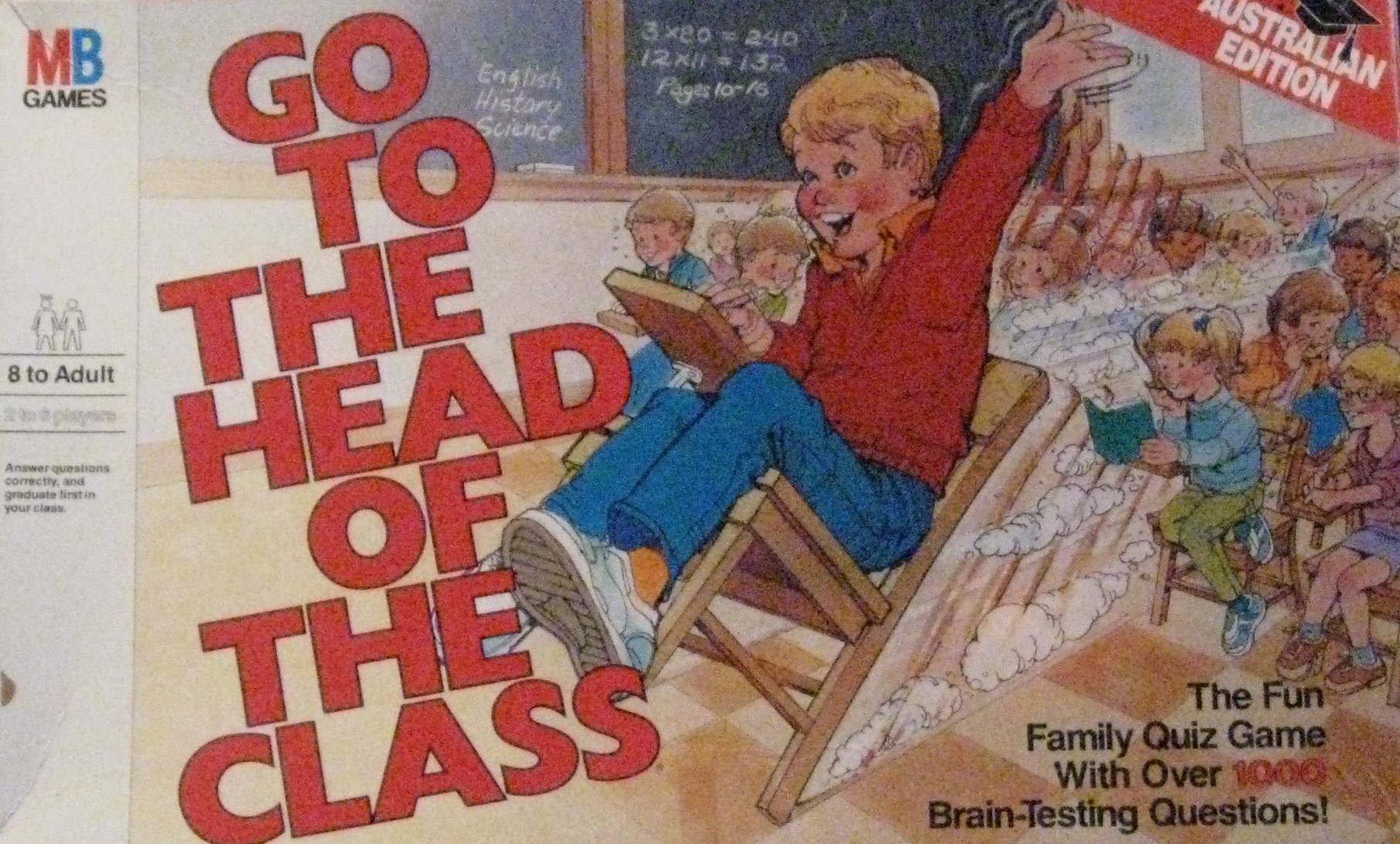 Go To The Head Of The Class Quiz Book Várias Classes
