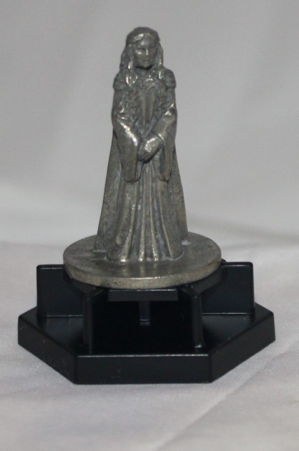 PARTS ONLY - Trivial Pursuit "Lord Of The Rings" Movie Trilogy Collectors Edition - (1) Galadriel Pewter Figure Only