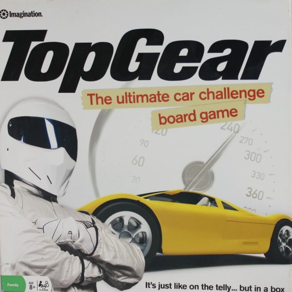 Top Gear The Ultimate Car Challenge Board Game - Used