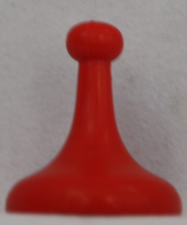 PARTS ONLY -Jumanji Board Game - Red Plastic Pawn Token