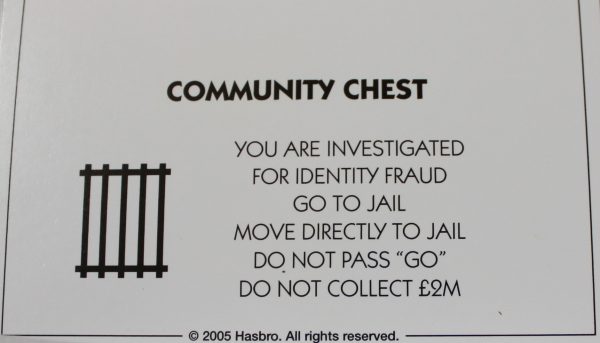 PARTS ONLY - Monopoly Here and Now UK Limited Edition Board Game - Community Chest Card #9