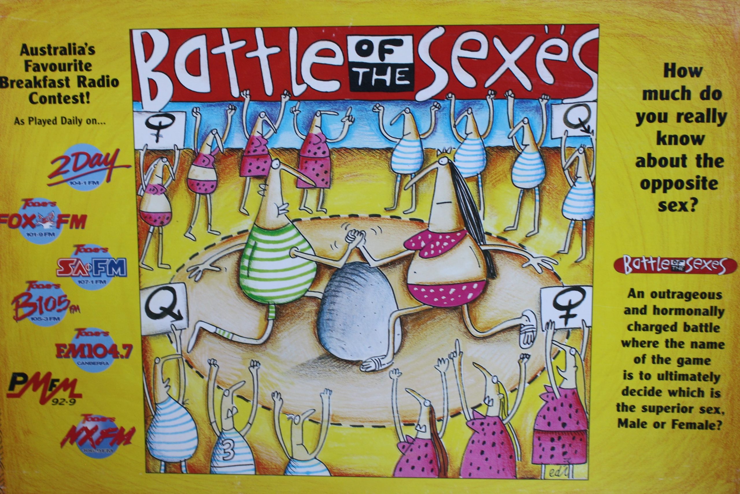 battle of the sexes board game release date