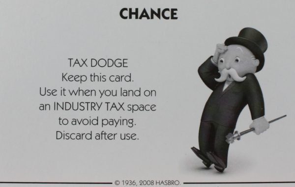 PARTS ONLY - Monopoly City Board Game - #23 Chance Card