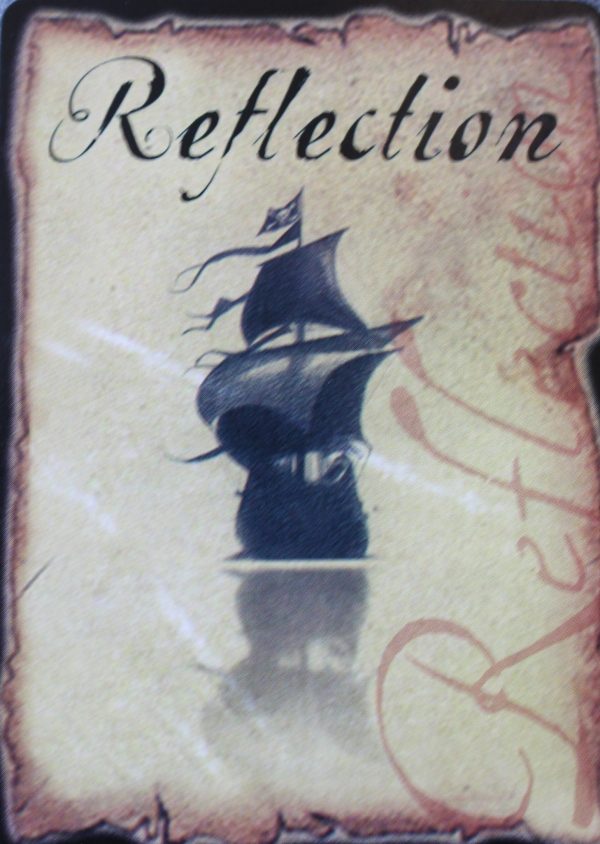 PARTS ONLY - Pirateology Board Game Parts - (1) "Reflection" Card Only