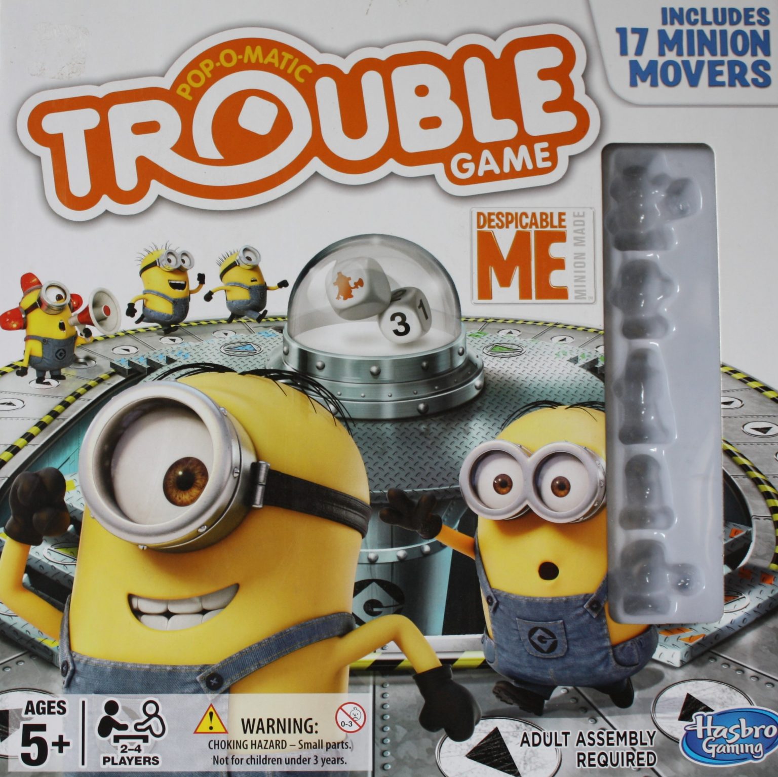 trouble game despicable me rules