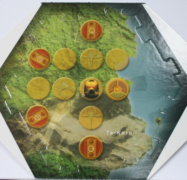 PARTS ONLY -Bionicle "Quest for Makuta" Adventure Board Game - #9 Mata Nui Board Only