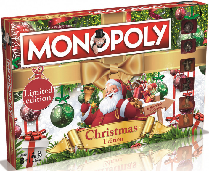 Monopoly Board Game Christmas Limited Edition