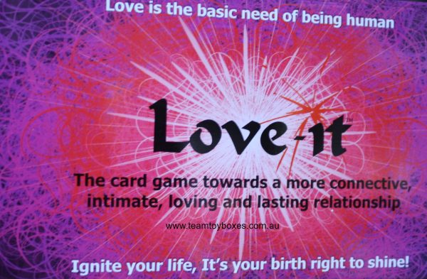 Love It Personal Development Card Game - Used