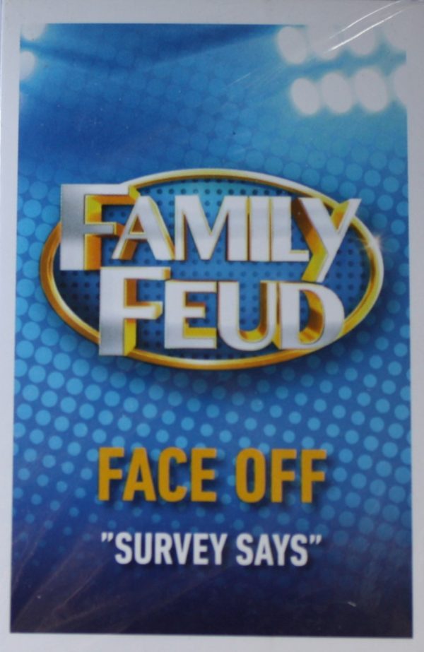 PARTS ONLY - Family Feud Board Game - Pack (100) Face Off Cards Only (New)