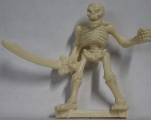 PARTS ONLY - Dark World Board Game - (1) Unpainted Skeleton Only