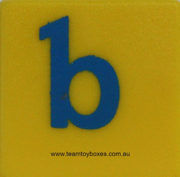 PARTS ONLY - Scrabble Junior Board Game - (1) Plastic Letter B Only