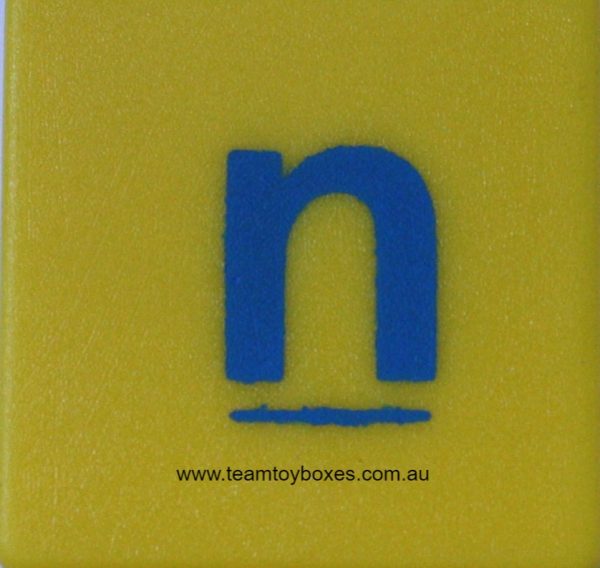 PARTS ONLY - Scrabble Junior Board Game - (1) Plastic Letter N Only