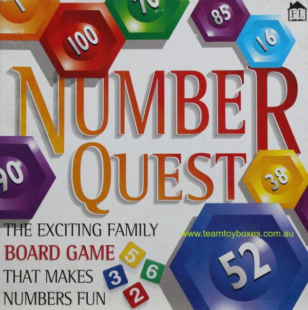 Number Quest Board Game