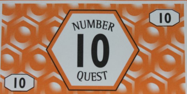 PARTS ONLY - Number Quest Board Game - (1) Pack of Fifteen $10 Money Only