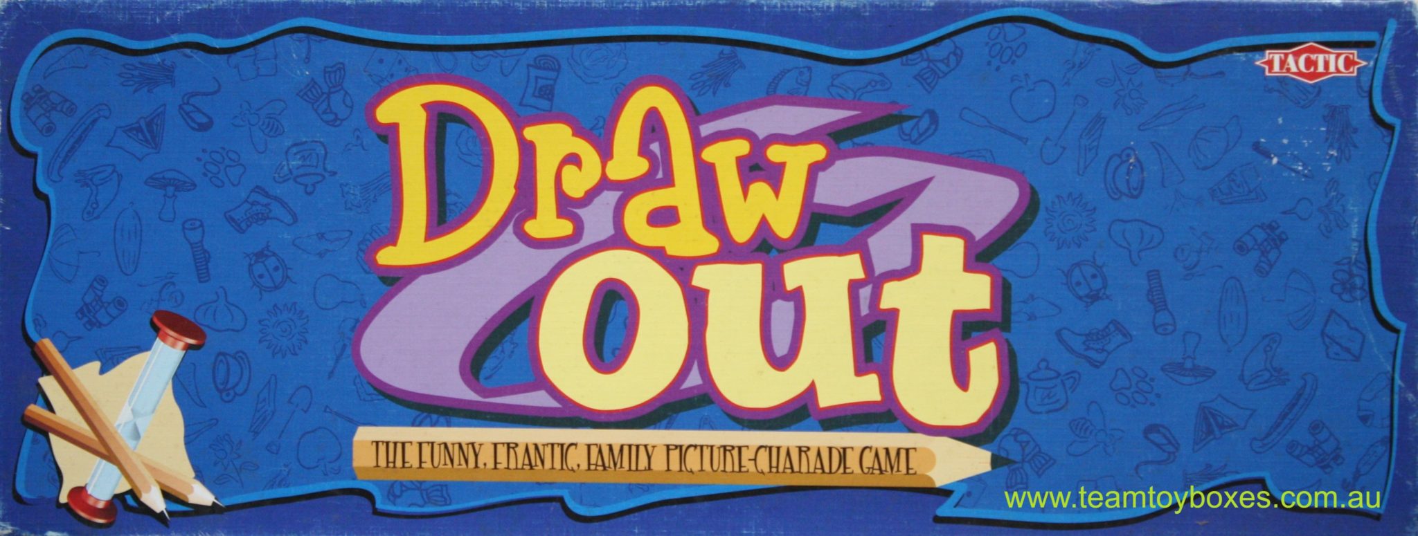 Draw Out Picture Charade Board Game Team Toyboxes