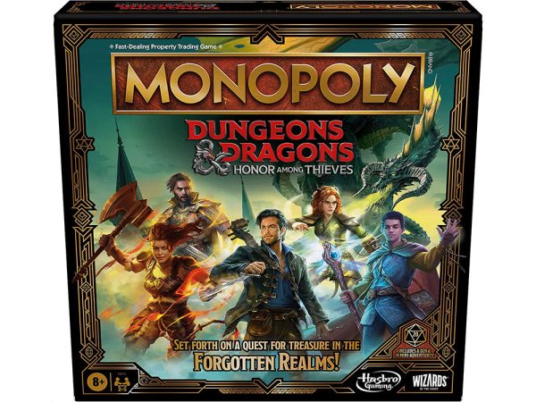 Monopoly Dungeons and Dragons Honor Among Thieves Board Game - New