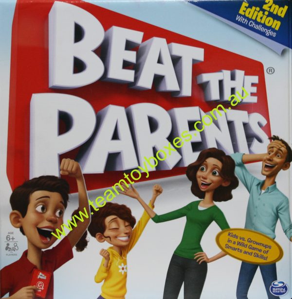 Beat The Parents 2nd Edition Board Game - Used