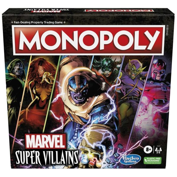 Monopoly Marvel Super Villians Board Game - New