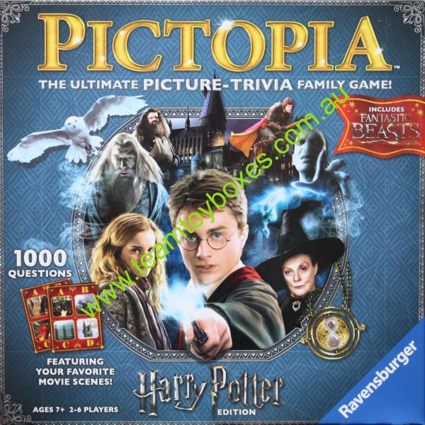 Pictopia Harry Potter Edition Board Game - Used