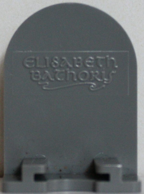 PARTS ONLY - Nightmare Board Game - (1) Grey Plastic Tombstone Playing Piece Only