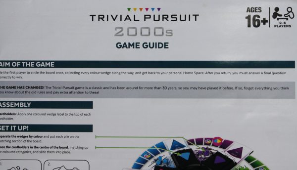 PARTS ONLY - Trivial Pursuit Board Game 2000's Edition - (1) Game Guide Only