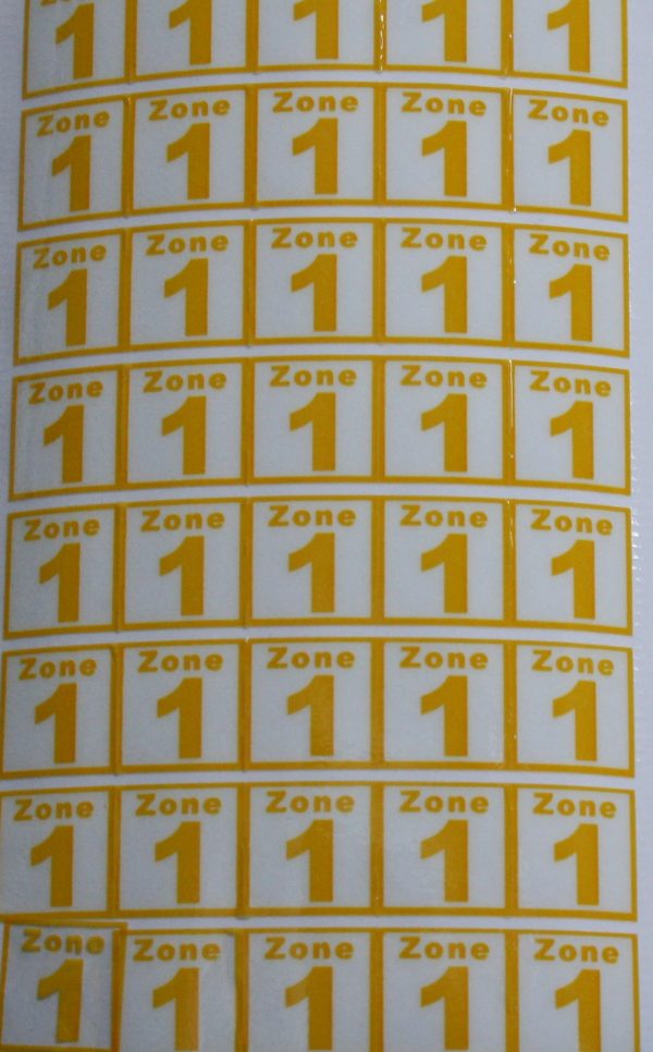 PARTS ONLY - Getaway Travel Australian Edition Board Game - (1) Pack of 40 Zone 1 Stickers Only