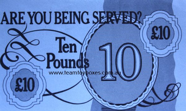 PARTS ONLY - Are You Being Served Board Game (1) Pack of 3 £10 Money Only